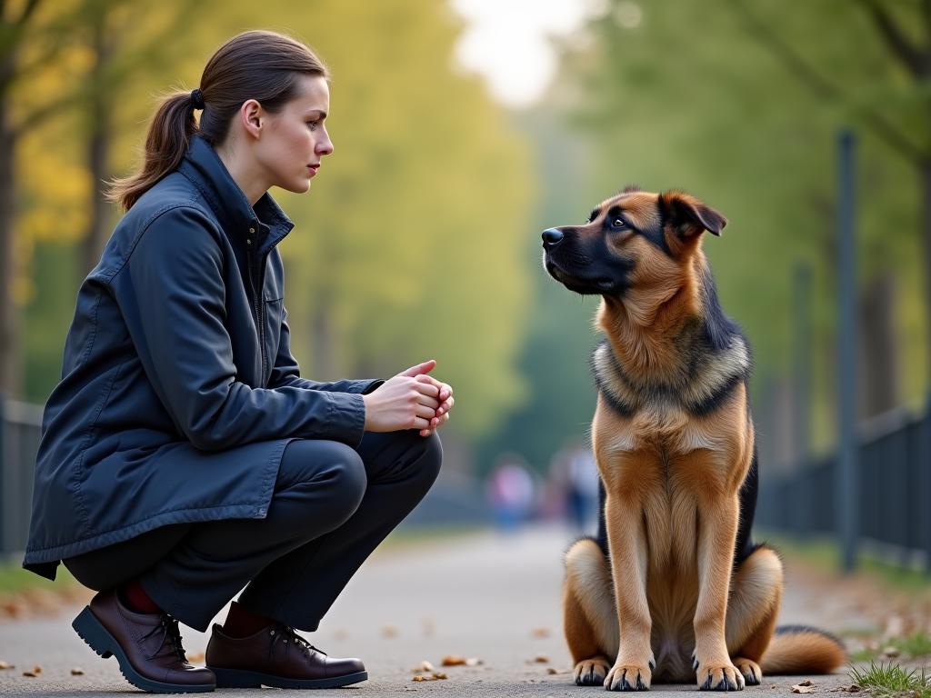 Dressage canin professionnel à Paris - Éducateur avec chien