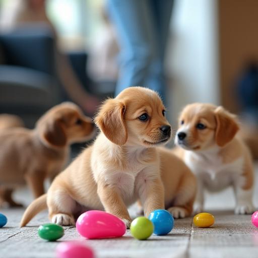 Première classe de socialisation pour chiot